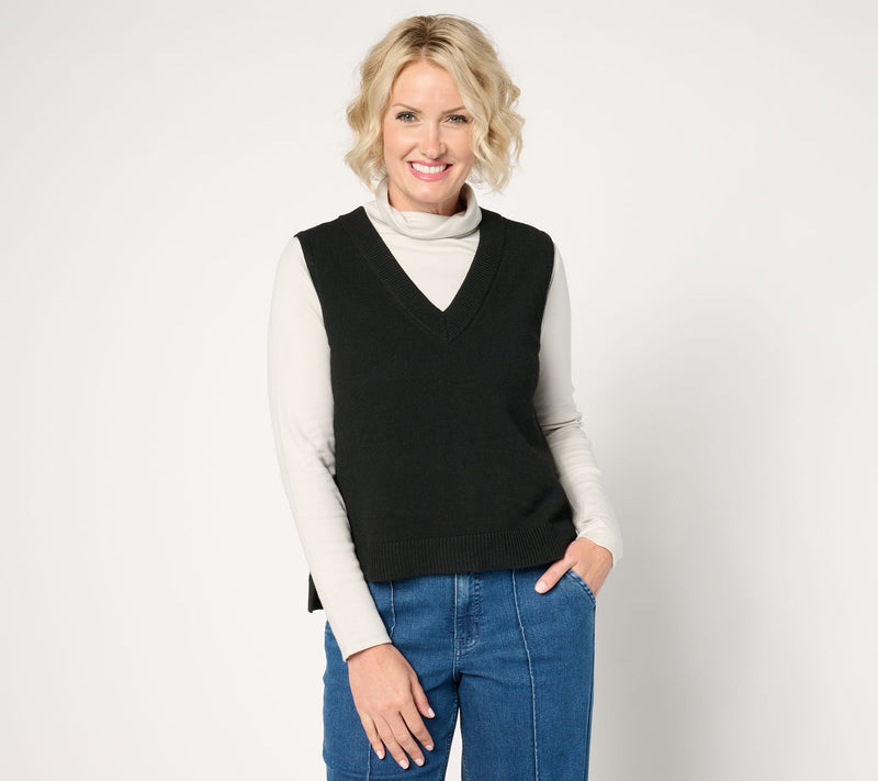 Me by Jennie Garth Fenway Sweater Vest — View 5