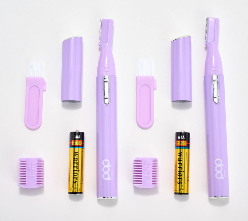 Pop Sonic Set of 2 Hair Trimmer Tools — View 19