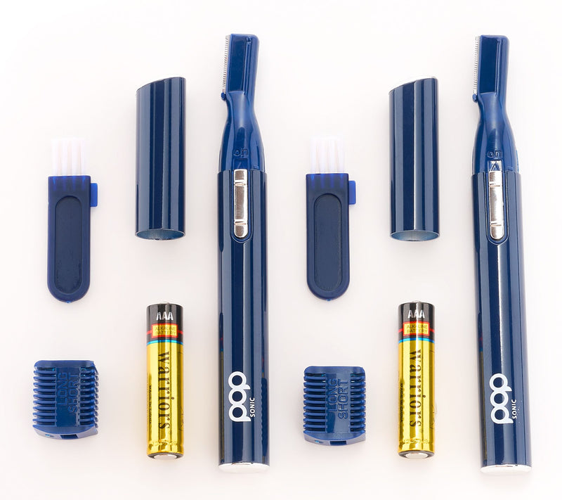 Pop Sonic Set of 2 Hair Trimmer Tools — View 14