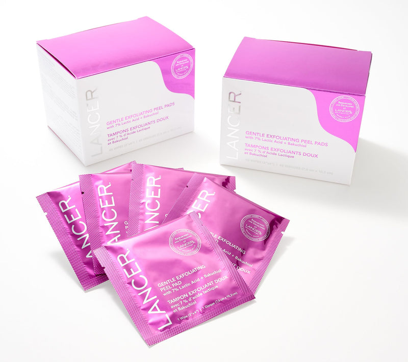Lancer Gentle Exfoliating Peel Pads Duo/ 90 Count — Main view