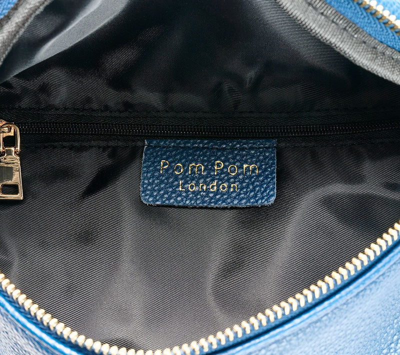 Pom Pom London Leather Bum Bag with Fashion Straps — View 25