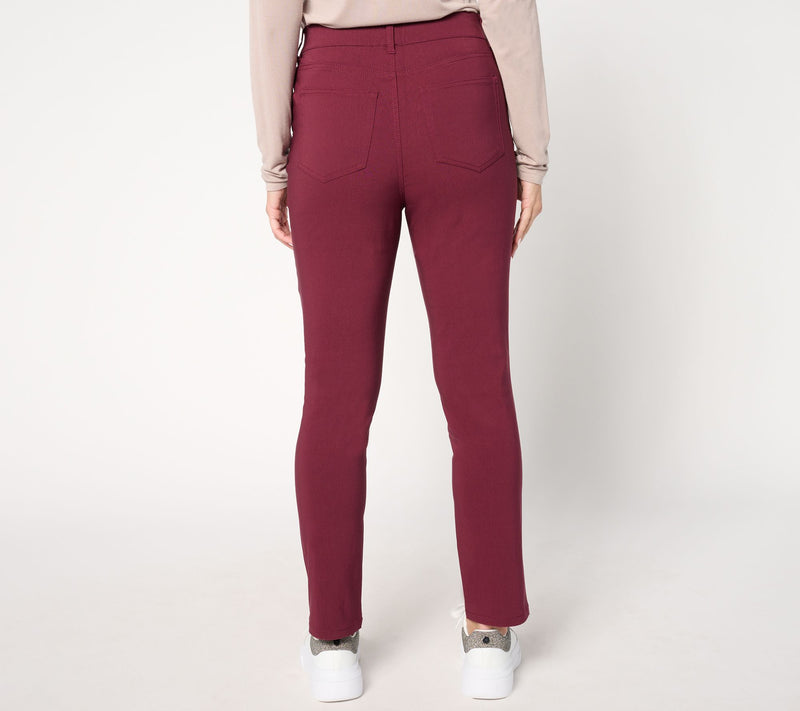 Denim & Co. Signature Regular Smart Stretch Pants — View 9
