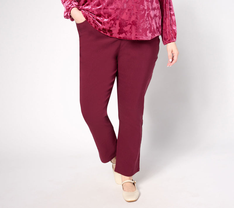 Denim & Co. Signature Regular Smart Stretch Pants — View 8