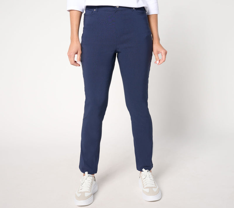 Denim & Co. Signature Petite Smart Stretch Pants — View 7