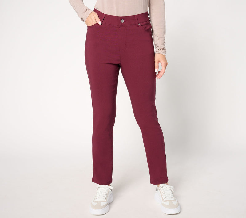 Denim & Co. Signature Petite Smart Stretch Pants — Main view