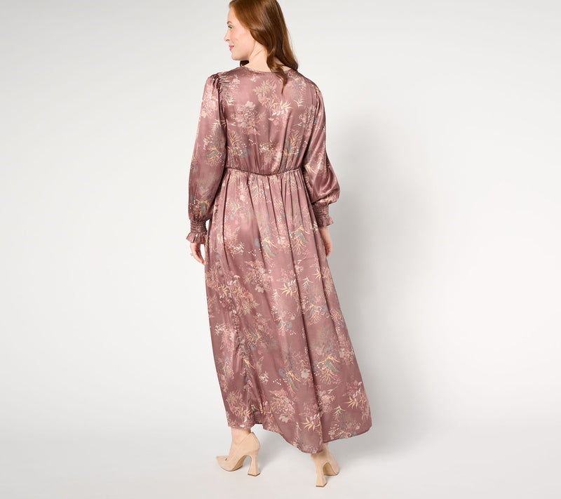 Me by Jennie Garth Petite Woven Maxi Dress — View 2
