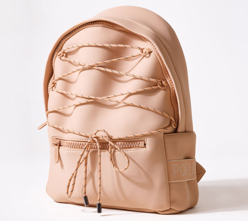 Pop Ups Brand Neoprene Washable Backpack &Zip Pouch — Main view
