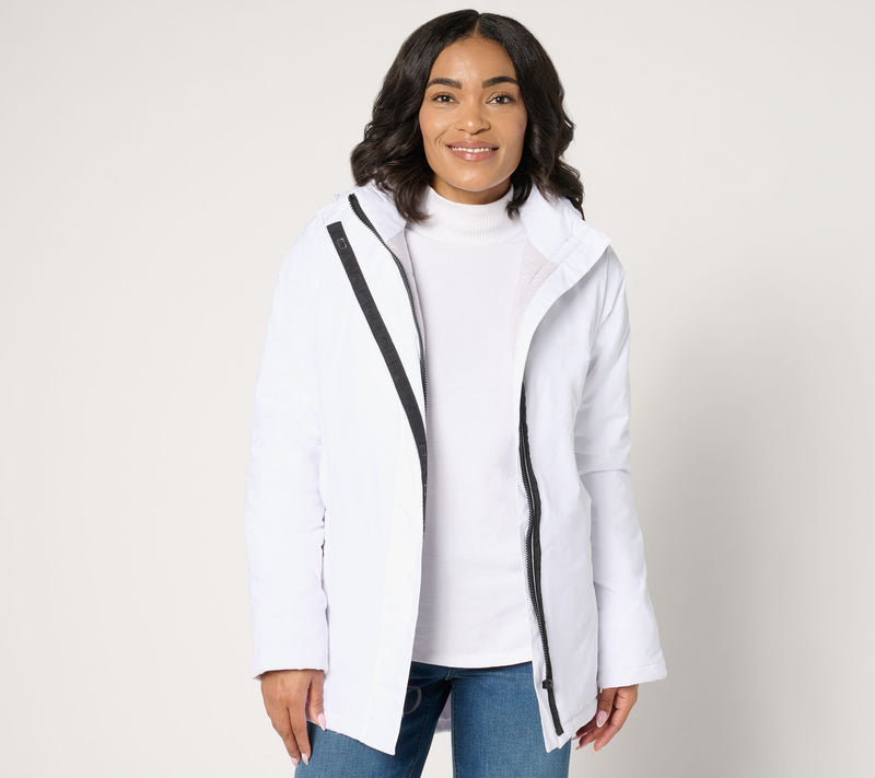 No Limbits Easy Dress Magnetic Zip Front Jacket — View 9