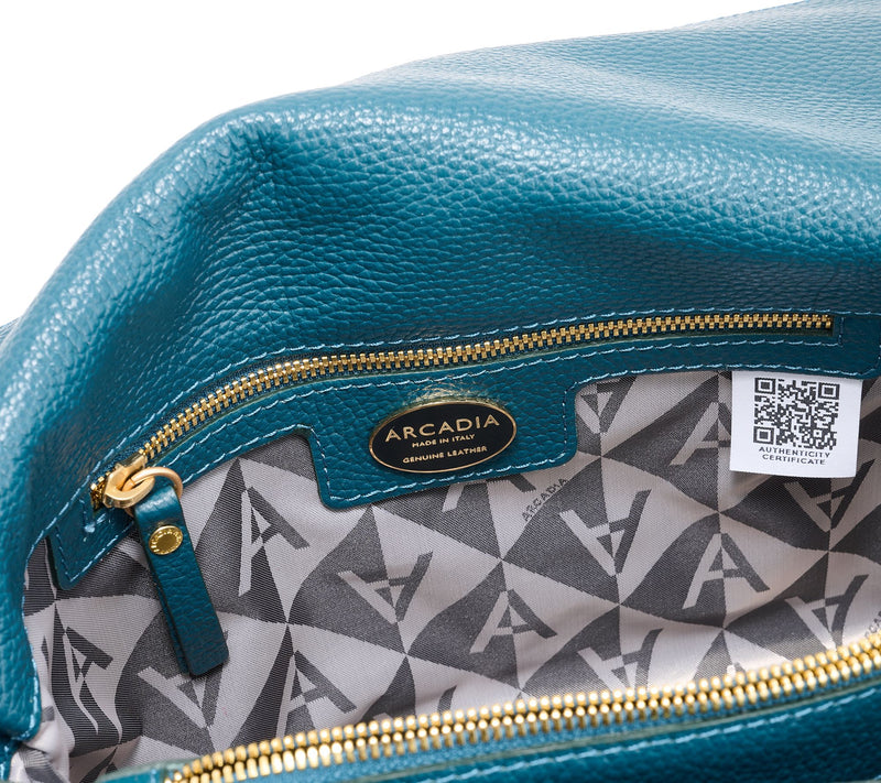 Arcadia Leather Soft Flap Anisa Crossbody — View 10