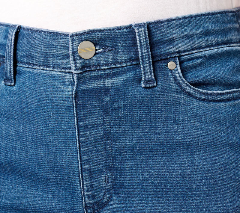 Denim & Co. Signature Regular Indigo Perfect Flex Pull-On Jean — View 4