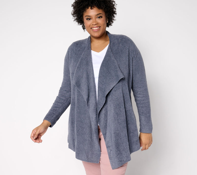 Barefoot Dreams Regular CozyChic Lite Ribbed Island Wrap Cardigan — View 18