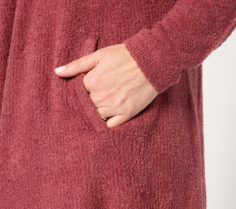 Barefoot Dreams Regular CozyChic Lite Ribbed Island Wrap Cardigan — View 22