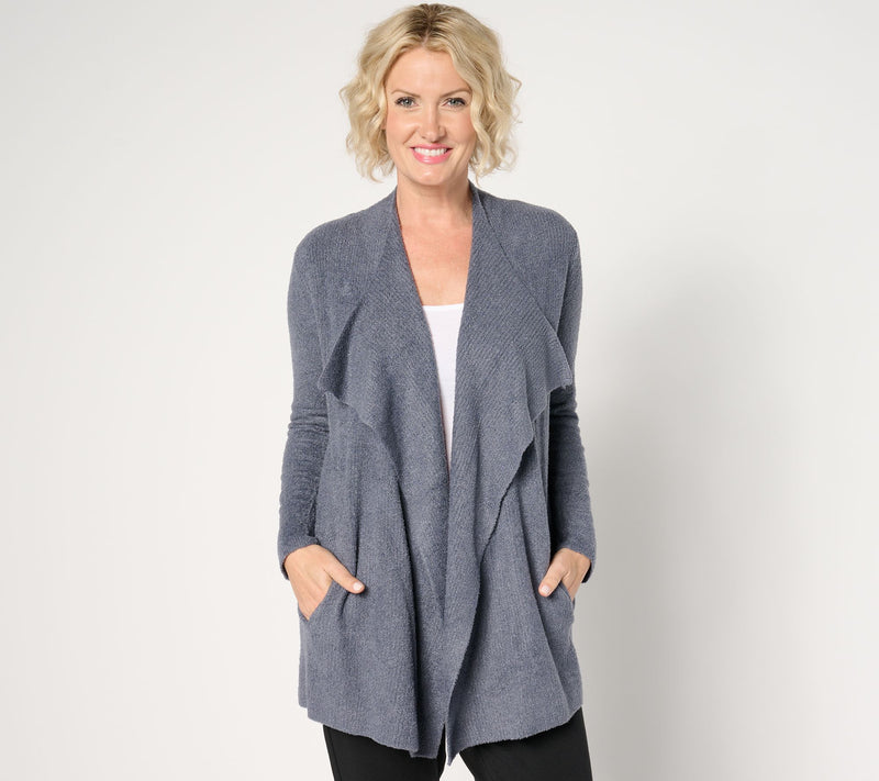 Barefoot Dreams Regular CozyChic Lite Ribbed Island Wrap Cardigan — View 15