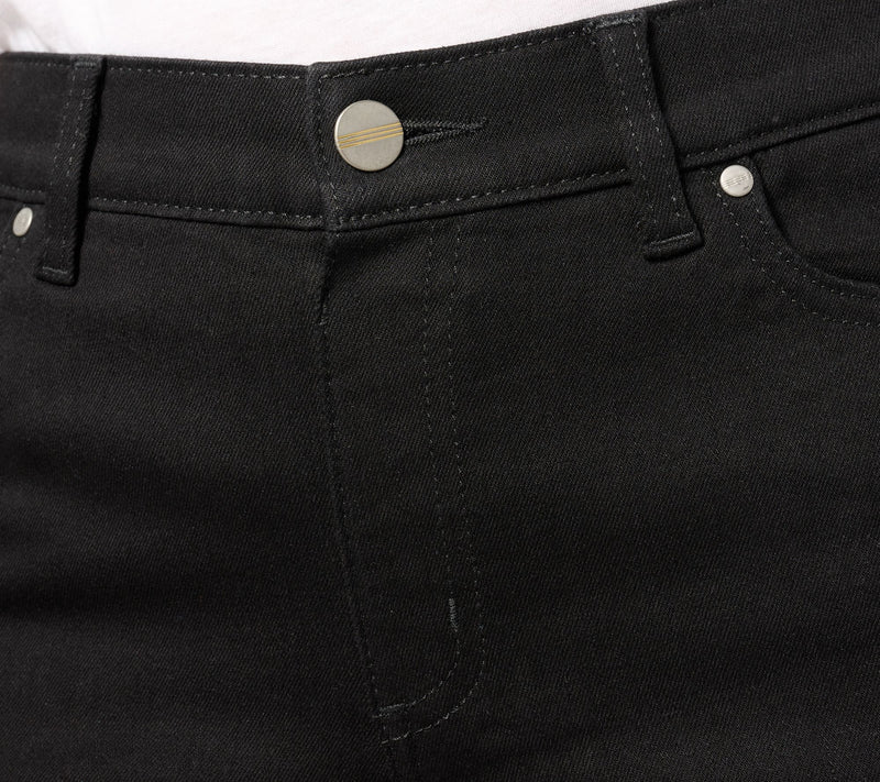 Denim & Co. Signature Regular Black Perfect Flex Pull-On Jean — View 4