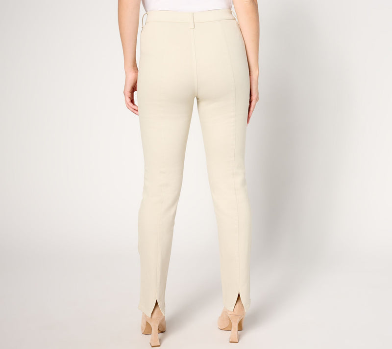 Denim & Co. Signature Regular Color Perfect Flex Pull-On Jean — View 2