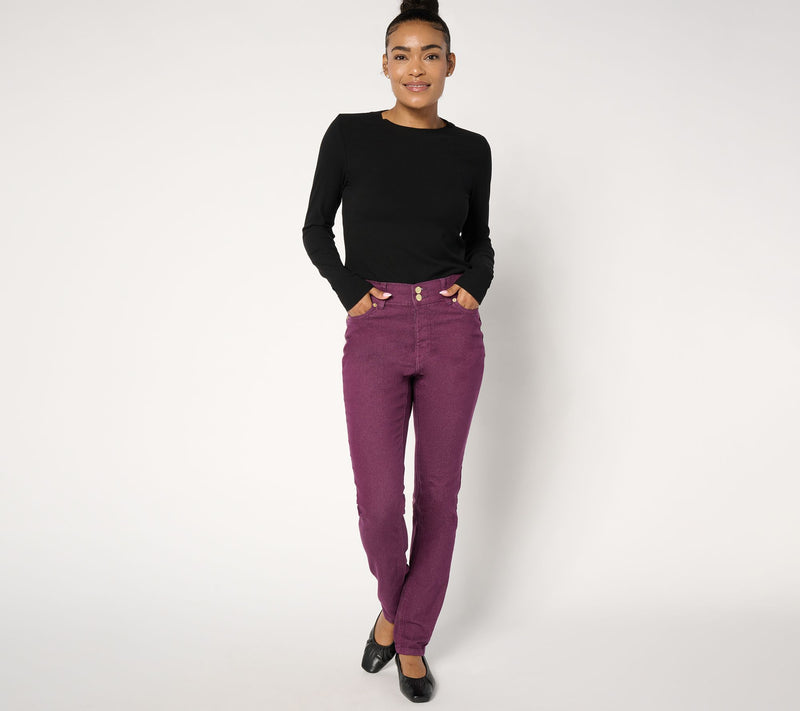 Denim & Co. Heritage Regular Classic Denim Jean — View 11