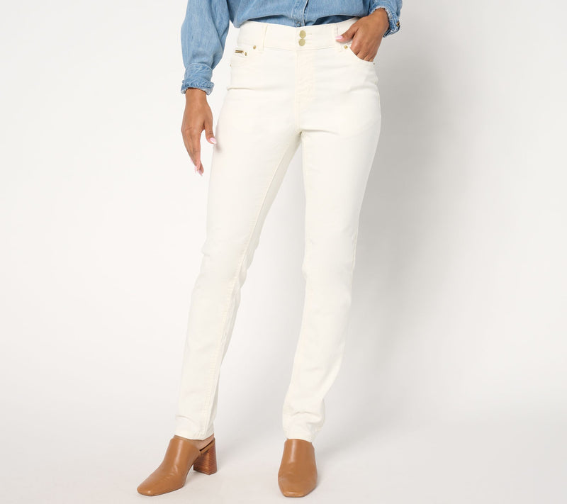 Denim & Co. Heritage Petite Classic Denim Jean — View 12