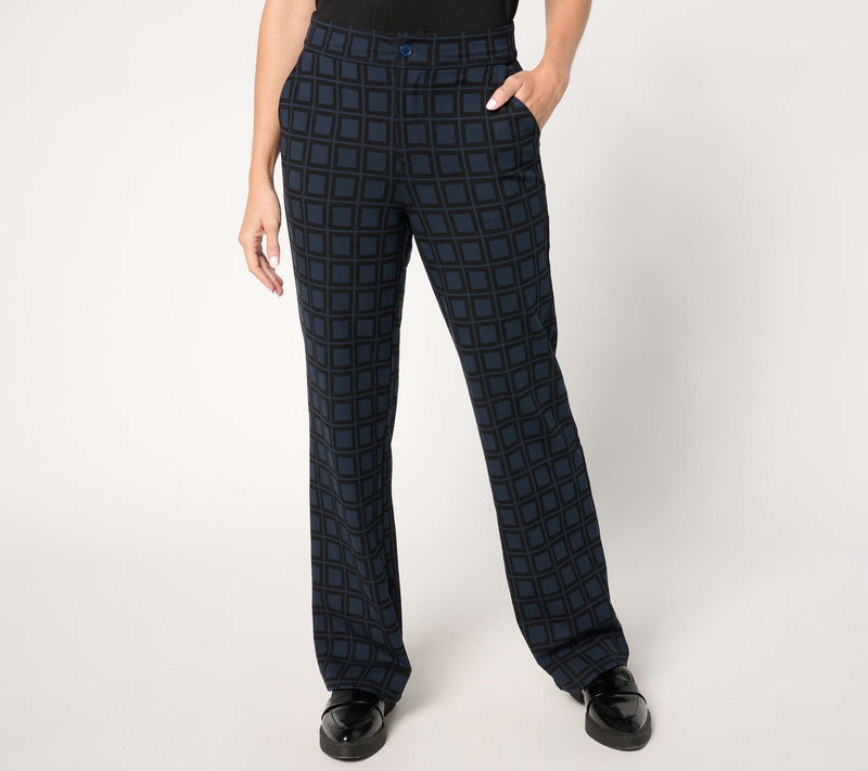 Carla Rockmore Collection Petite Crepe Ponte Trouser — View 6