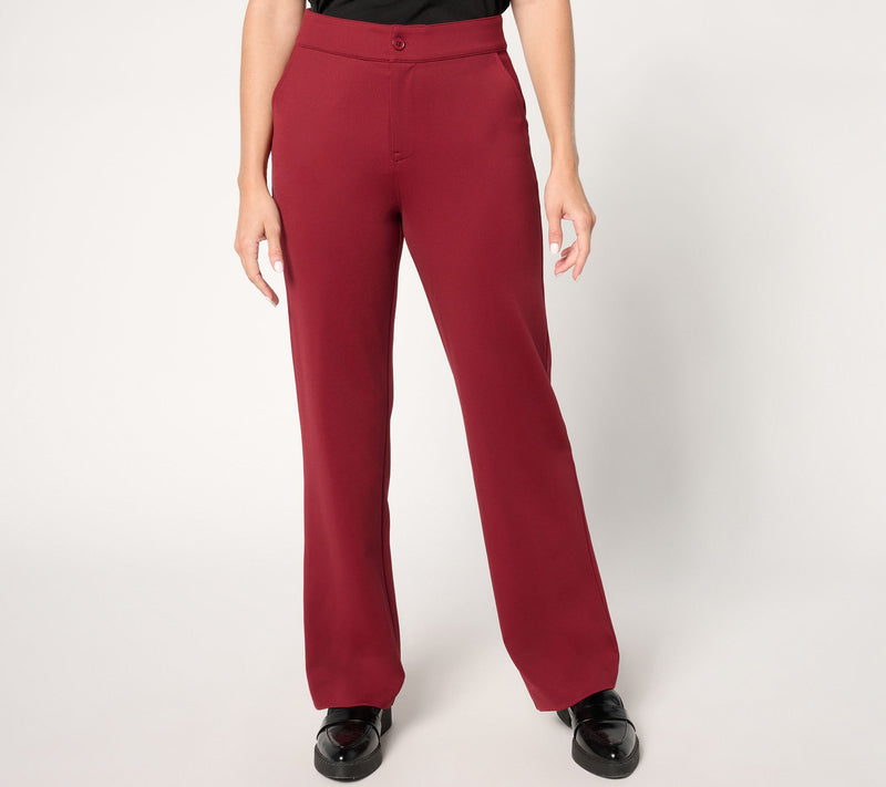 Carla Rockmore Collection Petite Crepe Ponte Trouser — View 2