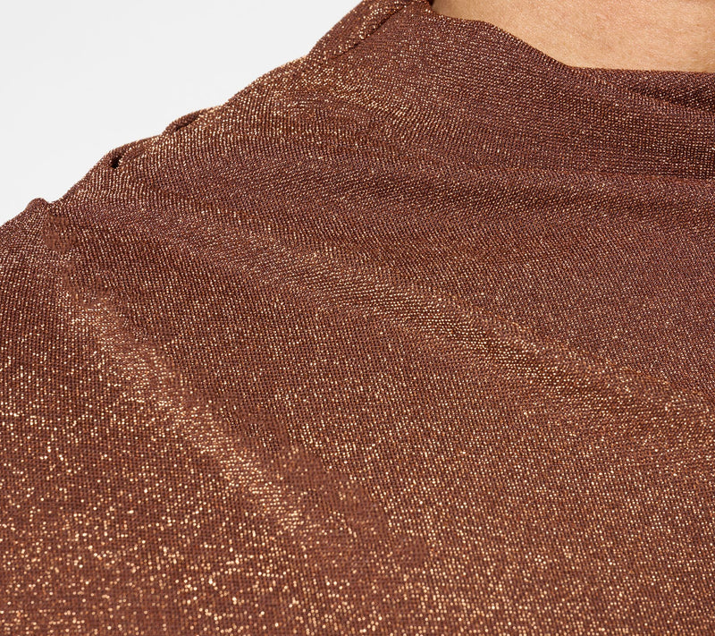 Peace Love World Black Label Lurex Knit Long Sleeve Top — View 11
