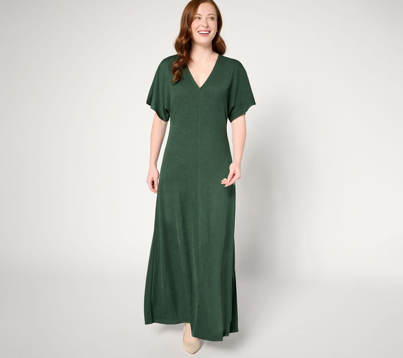 Peace Love World Black Label Regular Crepe Knit Dress — View 5