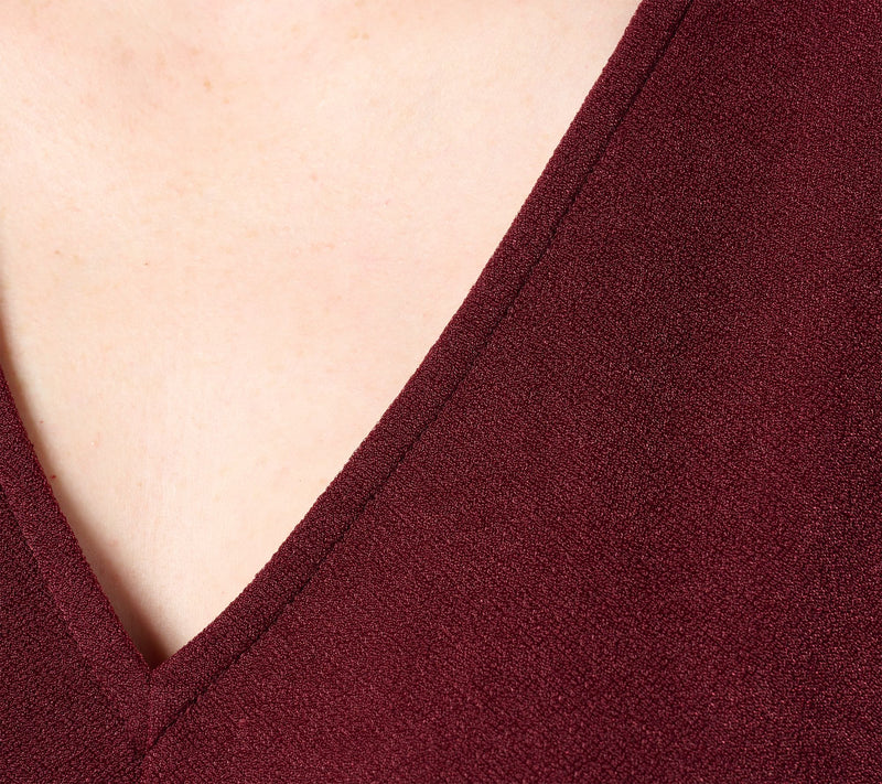 Peace Love World Black Label Regular Crepe Knit Dress — View 12