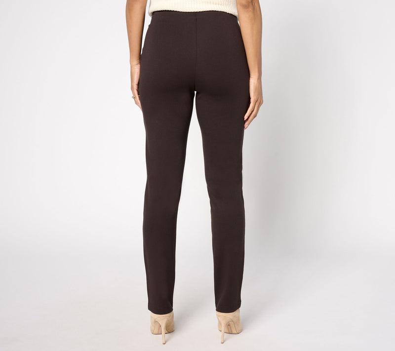 Belle by Kim Gravel Tall Ponte Hollywood Waist Pants — View 16