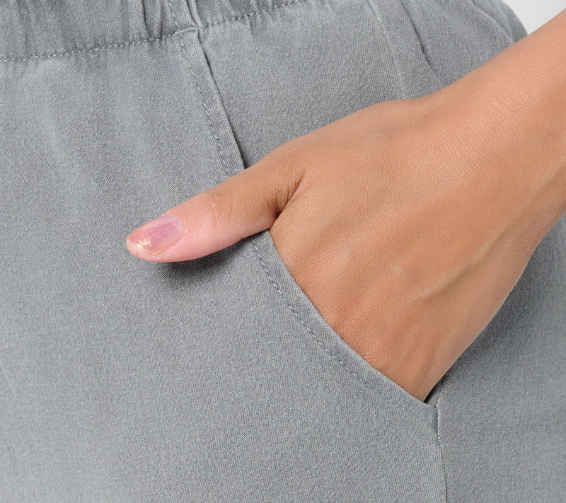Denim & Co. Original Waist Stretch Regular Side Pocket Pant-BlackDenim — View 11