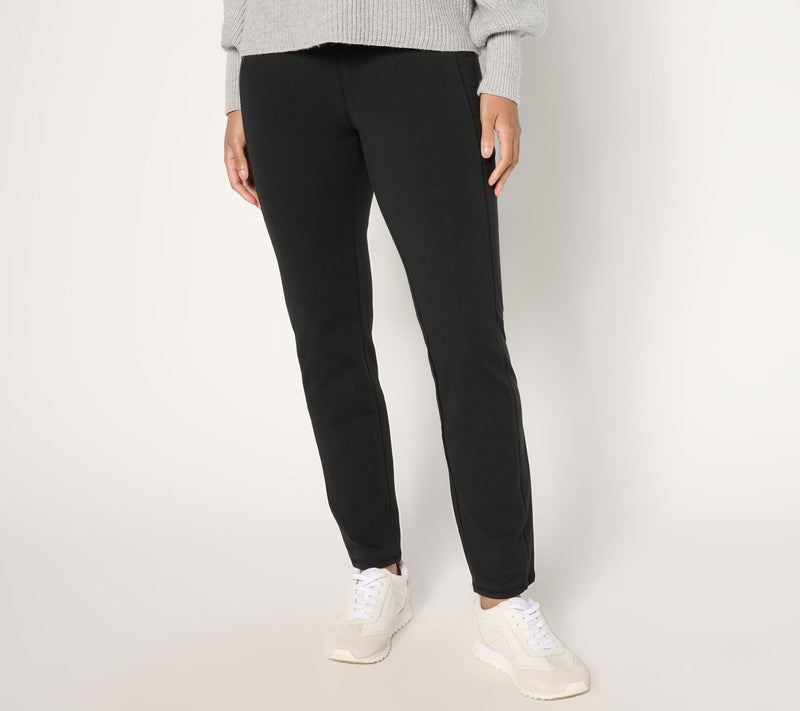 Denim & Co. Active Petite Duo Stretch Slim Straight Pant — View 11