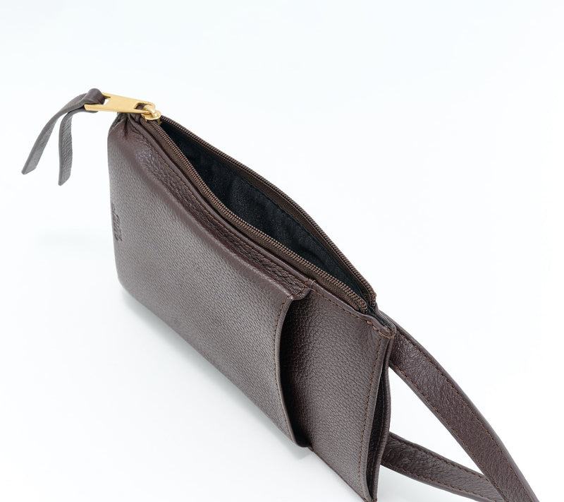 Vince Camuto Apolo Pebbled Leather Phone Crossbody — View 10