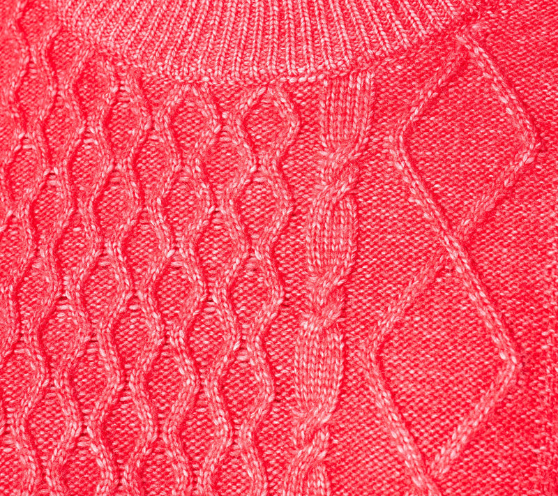 AnyBody Mixed Stitch Crewneck Sweater — View 14