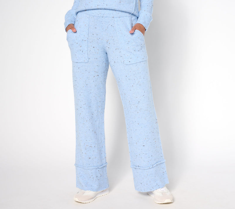 AnyBody Tall Flecked Sweater Pull-On Pants with Pockets — Main view
