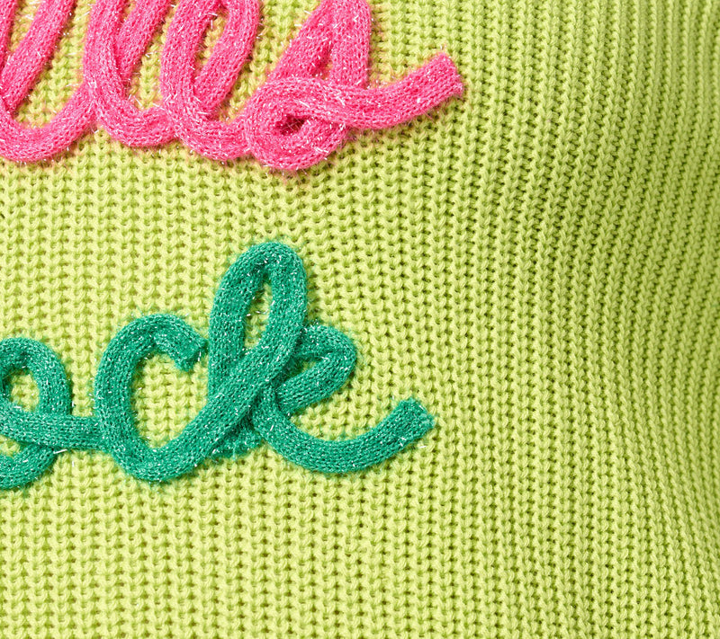Jingle Belles by Kim Gravel Merry Messages Shaker Knit Sweater — View 14