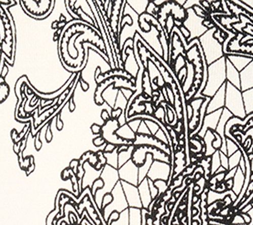 Susan Graver Printed Fine Gauge Sweater with Bateau Neck — View 4