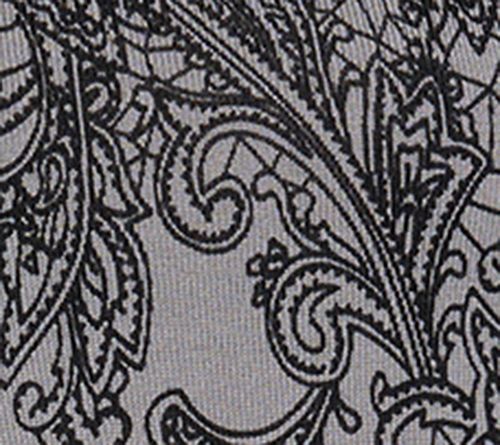 Susan Graver Printed Fine Gauge Sweater with Bateau Neck — View 6