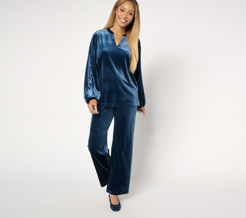 Belle by Kim Gravel Regular Bellevet Relaxed Pant — View 4