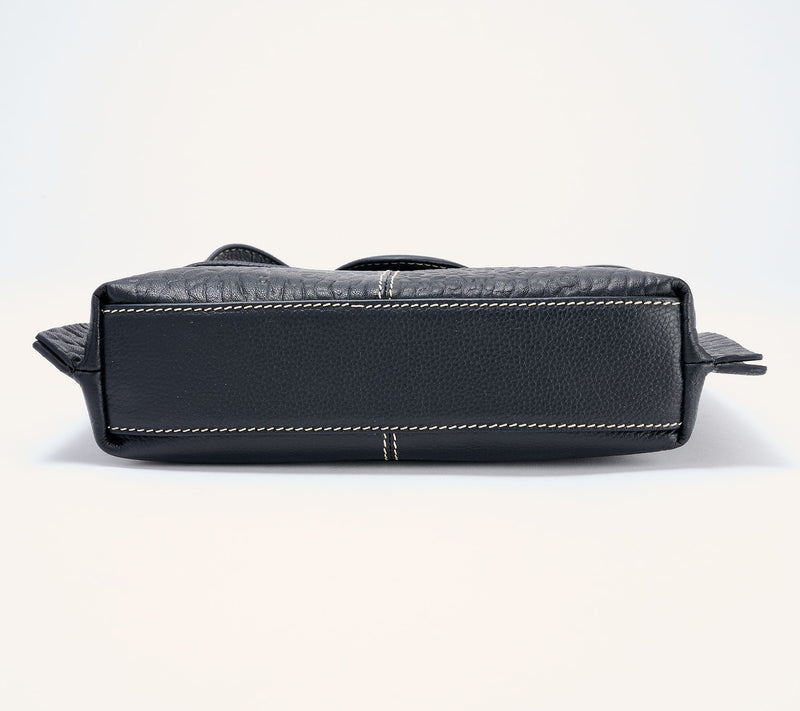 "As Is" Vince Camuto Bubble Leather Livee Large Crossbody — View 3