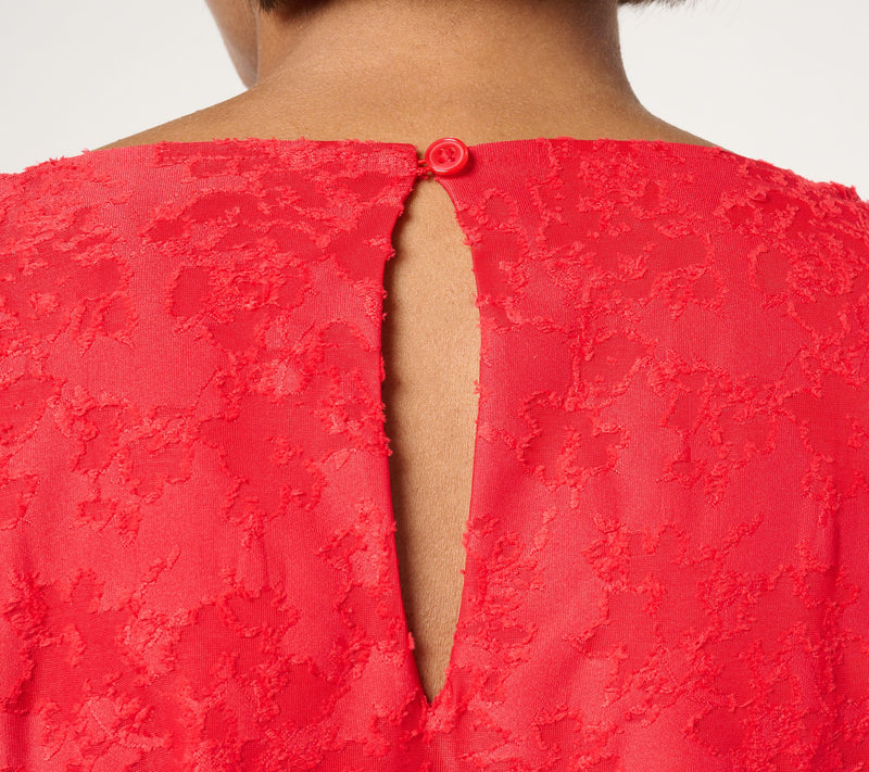 Destination 365 Regular Satin Jacquard Wide Leg Jumpsuit — View 12