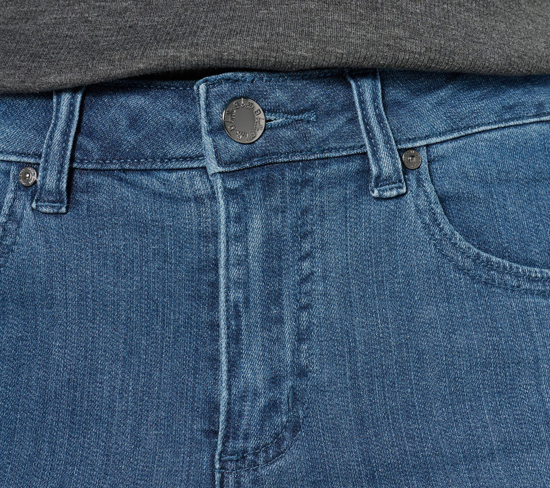 Belle by Kim Gravel Regular Primabelle Denim Frayed Baby Boot Jean — View 10