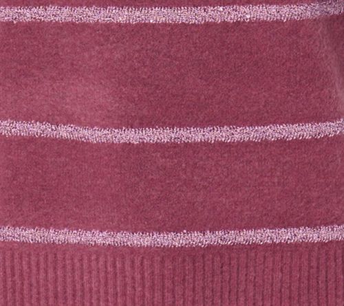 Isaac Mizrahi Live! Apres Mini Sequin Stripe Pullover Sweater — View 6