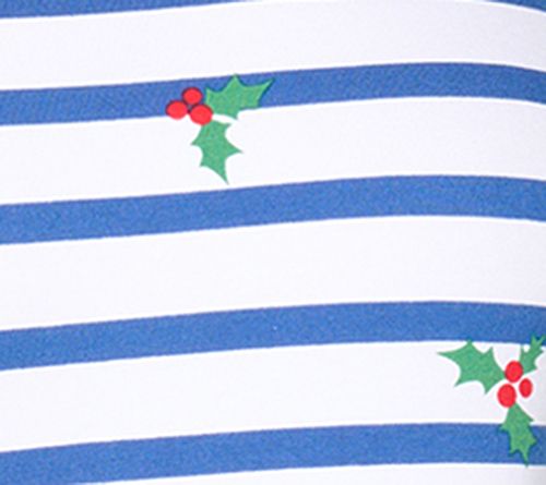 Denim & Co. Printed Favorite Jersey Striped Crew Neck Top — View 6
