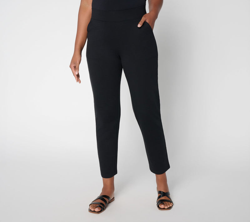 Denim & Co. Regular EasyWear French Terry Pant — View 13
