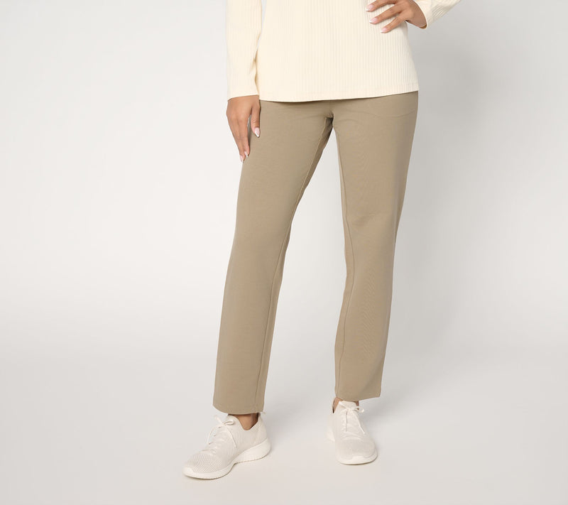 Denim & Co. Regular EasyWear French Terry Pant — View 41