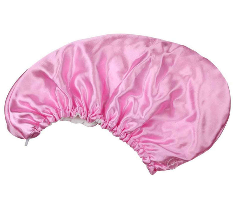 Aria Very Necessary Pink Satin Hair Towel — View 6