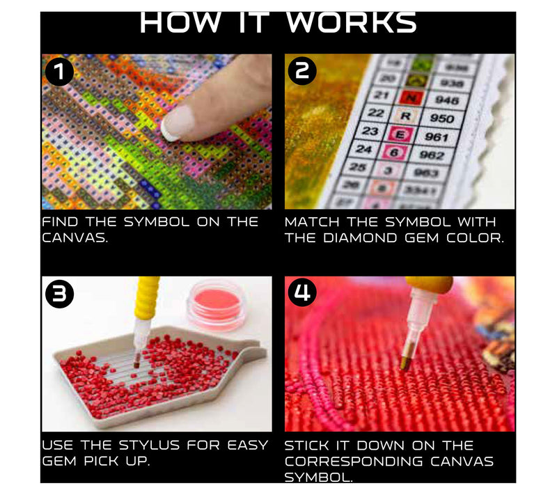 NFL Officially Licensed Diamond Painting Craft Kit — View 4