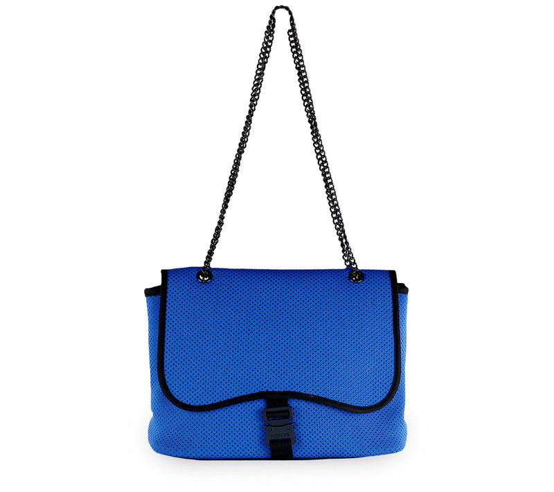 Pop Ups Brand Neoprene Flap Buckle Bag withChain Strap — View 5