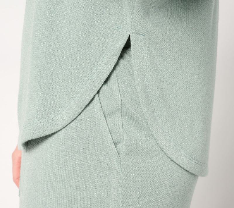 AnyBody Plush Knit Round Neck Top — View 13