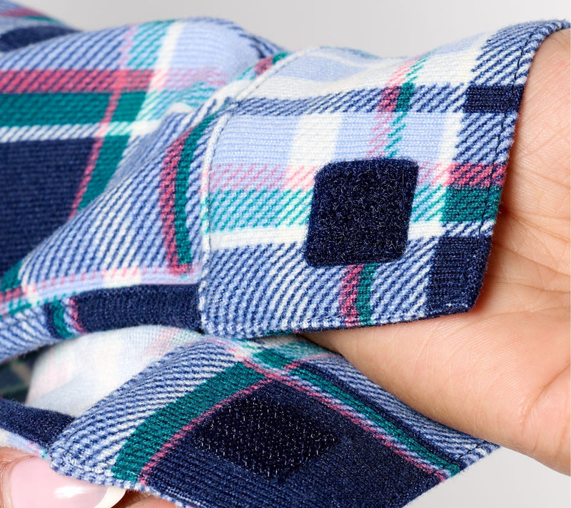 Denim & Co. Adaptive Heavenly Jersey Printed Tunic — View 18