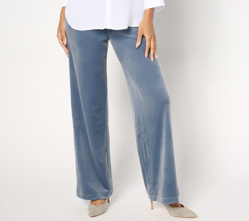 Me by Jennie Garth Regular Piper Velvet Trouser — View 5