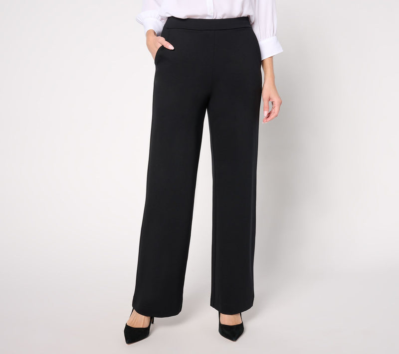 Joan Rivers Regular Pull-On Ponte Trouser Pant — View 7
